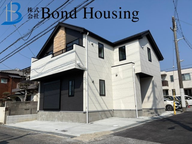 南東角地　床暖房付き　垂水区歌敷山3丁目1期　新築戸建の外観