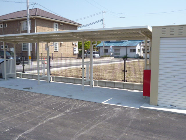 倉敷市東塚３丁目のアパートのその他共用部分|駐輪場