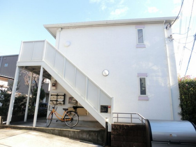 【外観】 | デザインコート岩淵　14317 | 2階建てのアパートです(^^)/
