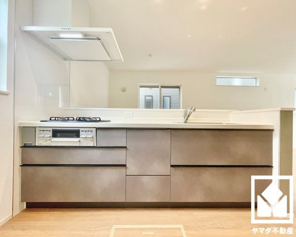 大津市御陵町　第1　2号棟のキッチン