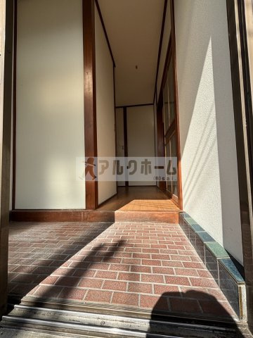 コーポ西尾の玄関