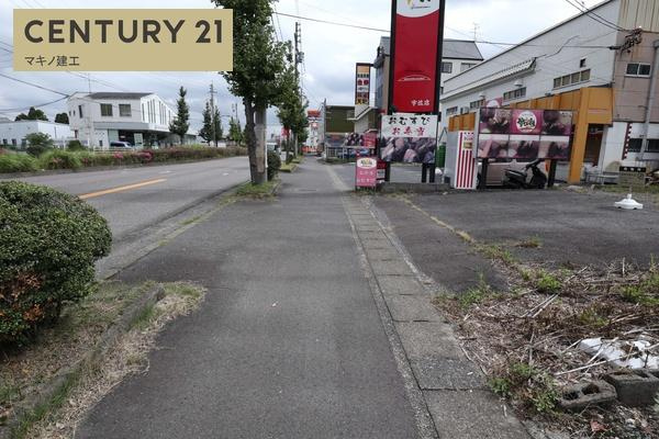 岐阜市宇佐南1丁目のその他|北側歩道(西側より撮影)