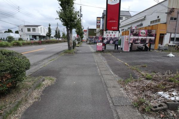 岐阜市宇佐南1丁目のその他|北側歩道(西側より撮影)