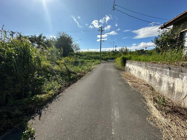 岐阜市柳津町丸野5丁目の前面道路含む現地写真