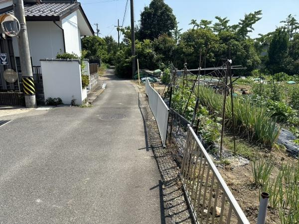 岐阜市柳津町上佐波1丁目のその他|東側公道　北側から撮影