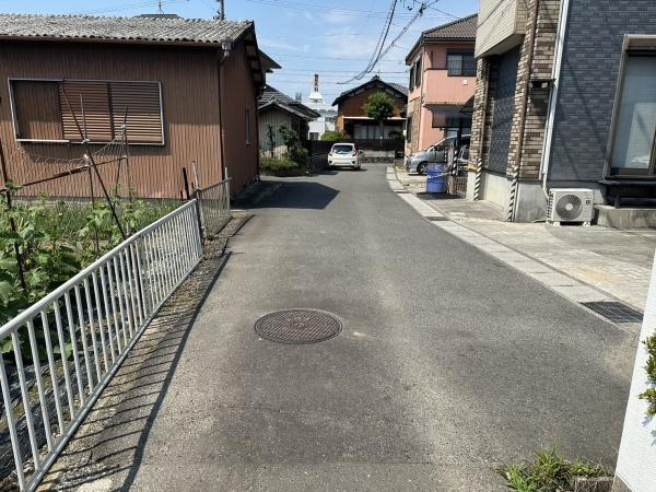 岐阜市柳津町上佐波1丁目のその他|東側公道　南側から撮影