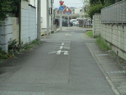 太田市本町売地の前面道路含む現地写真|現地（2024年9月）撮影