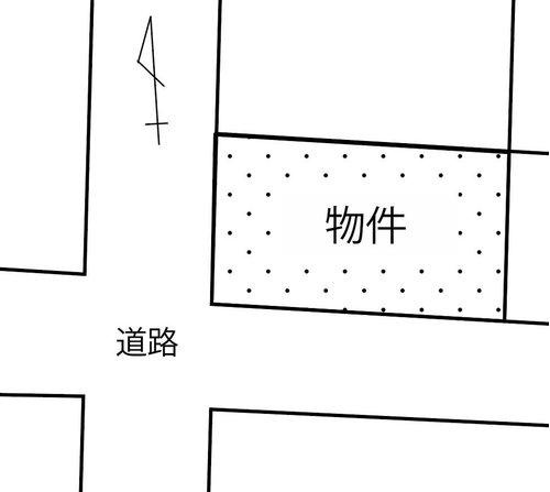 太田市高林北町売地の土地図