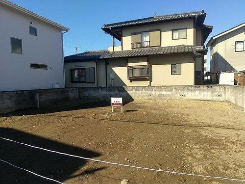 伊勢崎市除ヶ町売地の外観|現地（2024年2月）撮影