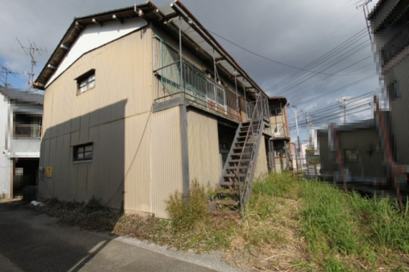 城山町　建築条件なし　売土地の外観