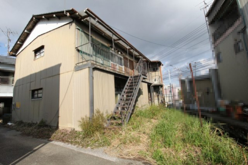 城山町　建築条件なし　売土地の外観