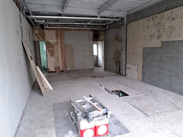 辻村貸店舗の内装