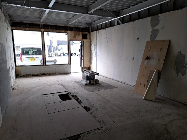 辻村貸店舗の内装