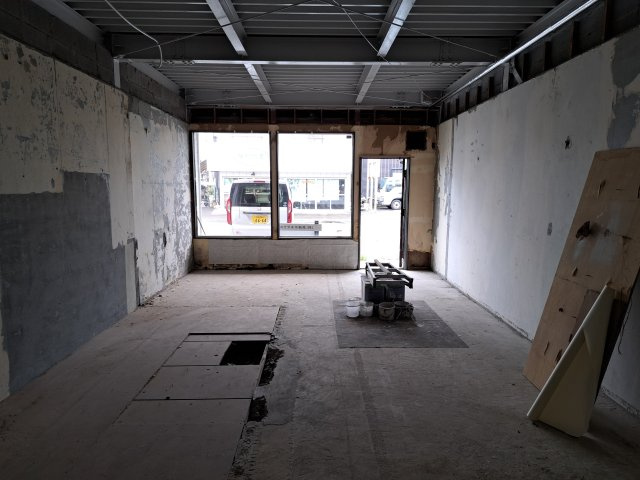 辻村貸店舗の内装