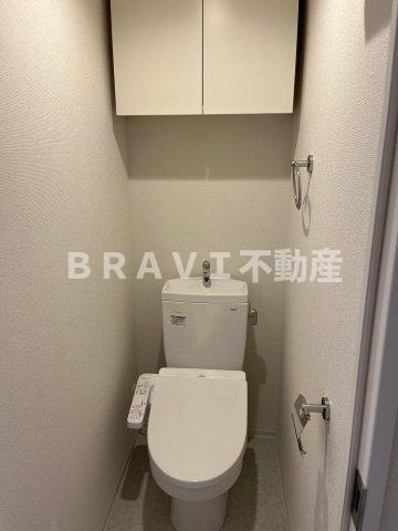 セレニテ本町リアン　BRAVI不動産のトイレ|【セレニテ本町リアン】清潔感のあるトイレです