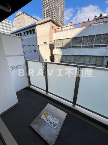 セレニテ本町リアン　BRAVI不動産のバルコニー|【セレニテ本町リアン】広々としたバルコニーです