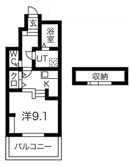 【間取り】 | あんしん＋小畑町08-13001
