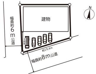 【区画図】 | 鋼管通５丁目工場・倉庫 | 配置図