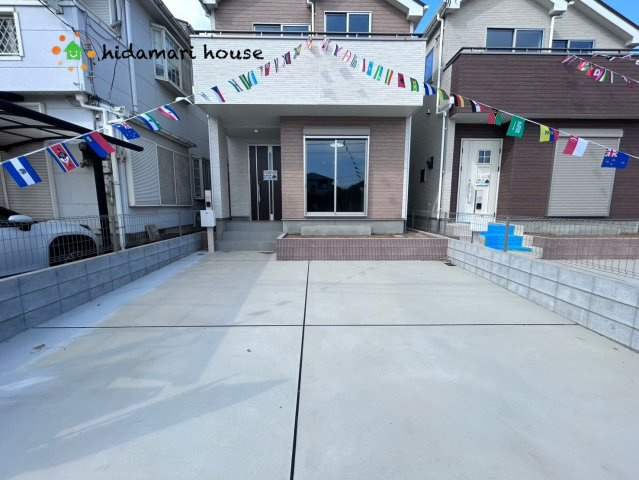 上尾市浅間台　第1　新築戸建　ハートフルタウン01の駐車場