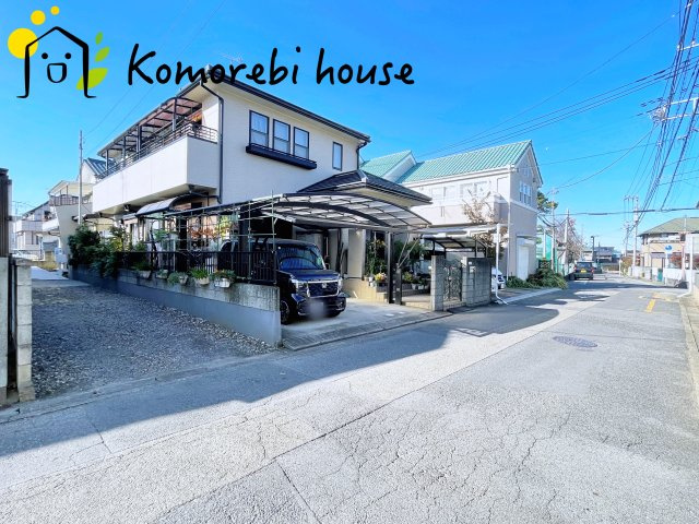 蓮田市関山　中古戸建の前面道路含む現地写真|前面道路含む現地写真です