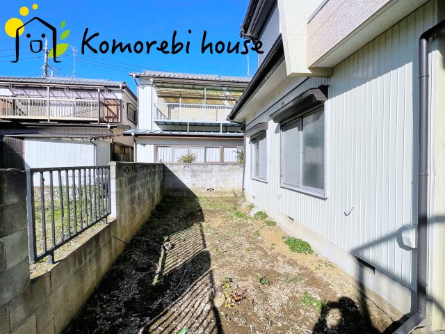 蓮田市関山　中古戸建の庭|お庭です