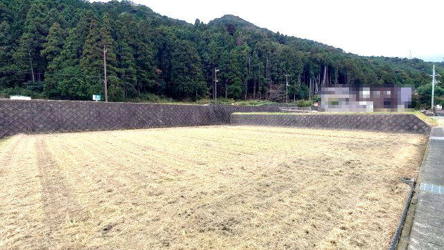 高島市城山台2丁目136坪土地の外観