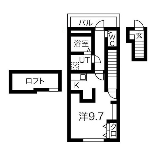 【間取り】 | あんしん＋小畑町08-13001