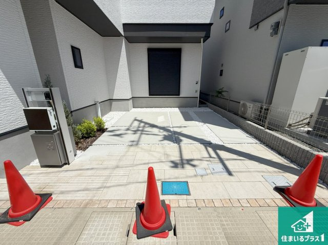 泉佐野市笠松　2期　未入居の駐車場|駐車スペース！散水栓があるので、こまめに愛車を洗えます！