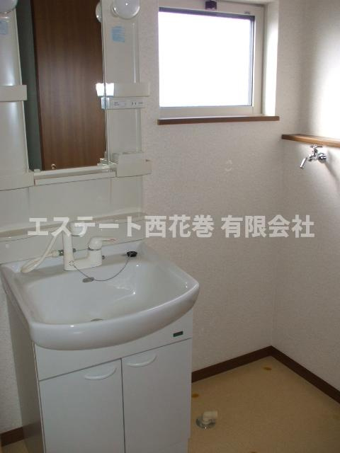 パークサイドクオーレⅠ|シャワー付洗面化粧台