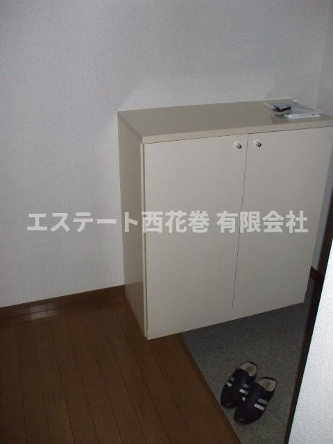 パークサイドクオーレⅠの玄関