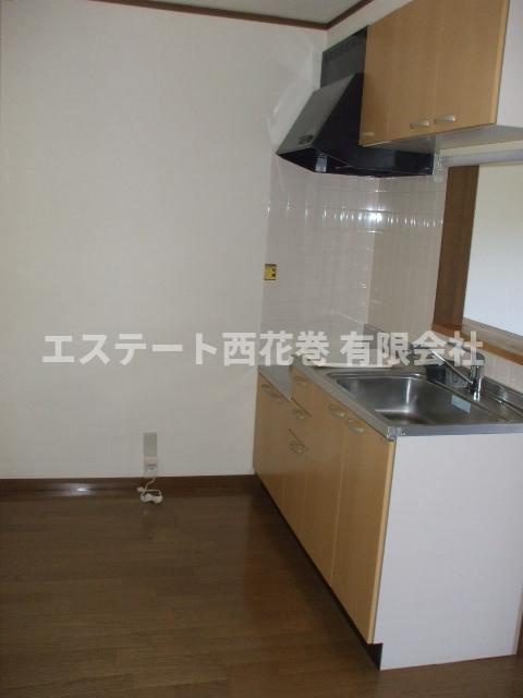 パークサイドクオーレⅠのキッチン