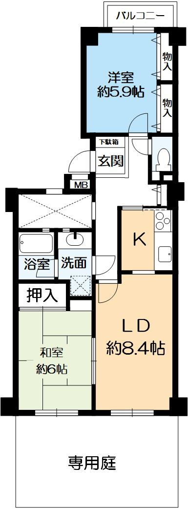 パーク・ハイム芦屋翠ヶ丘20番地B棟