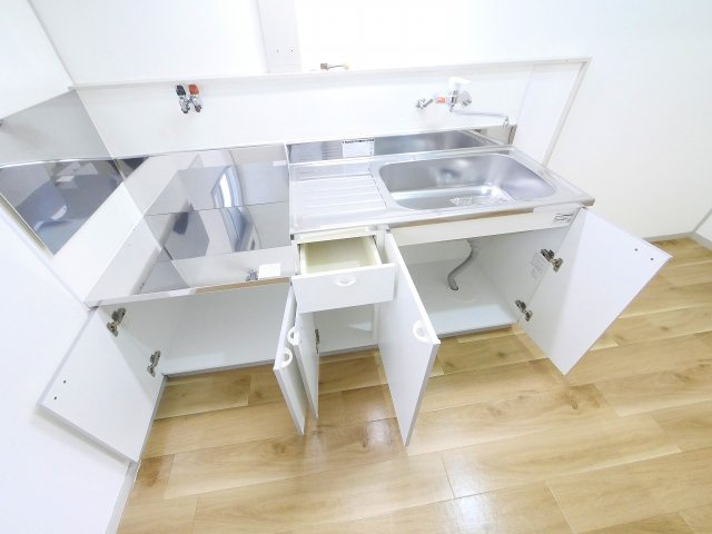 藤谷ハイツのキッチン|きれいなキッチンです