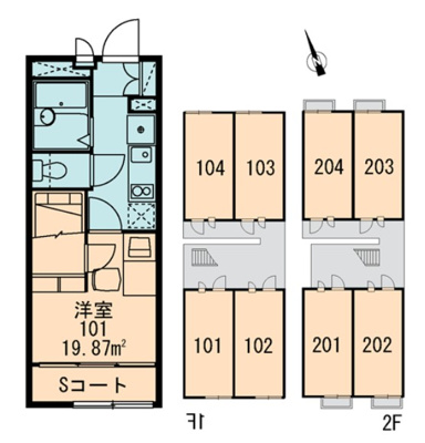 【区画図】 | サクラパークＡ