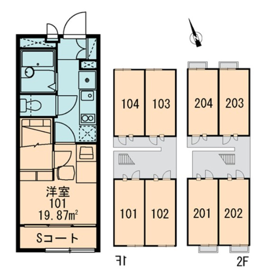 【区画図】 | サクラパークＡ