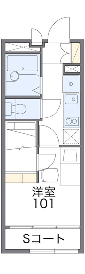 【間取り】 | サクラパークＡ