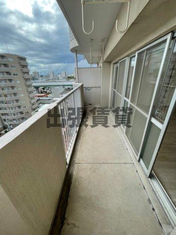 仲介手数料0！！アメニティ雁道のバルコニー