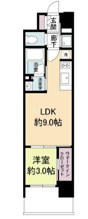 リビオメゾン新大阪の間取り