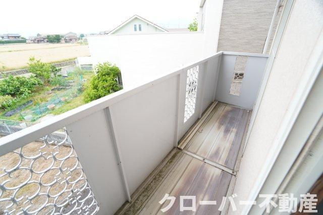 サンハイツ宮川Aのバルコニー