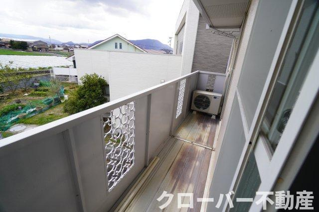 サンハイツ宮川Aのバルコニー