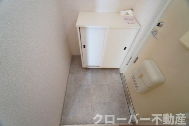 サンハイツ宮川Aの玄関