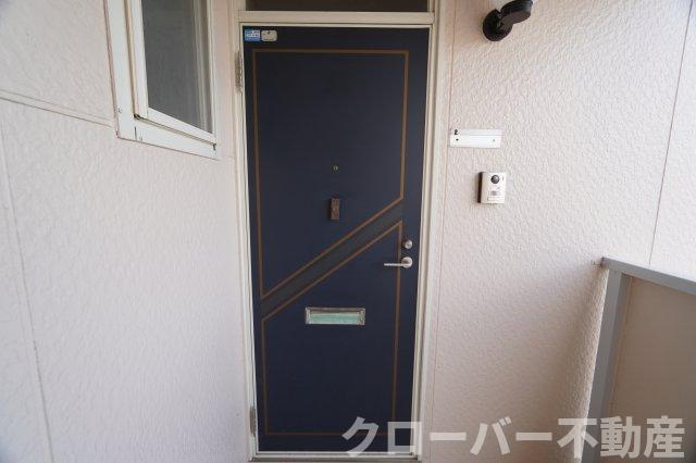 サンハイツ宮川Aの玄関