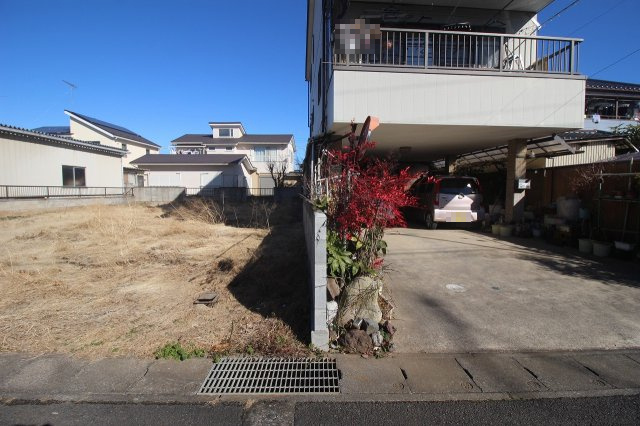 結城市新福寺1丁目　1期の外観|東側との境界部分（2025年1月撮影）