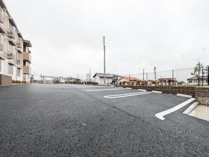 駐車場があります