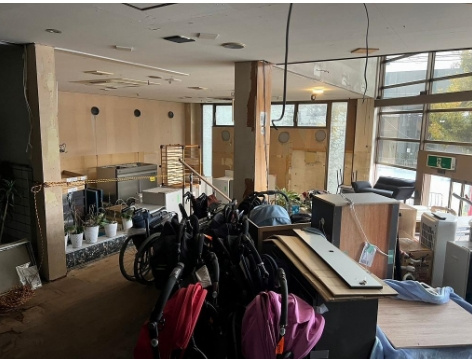西野小柳町　店舗の内装