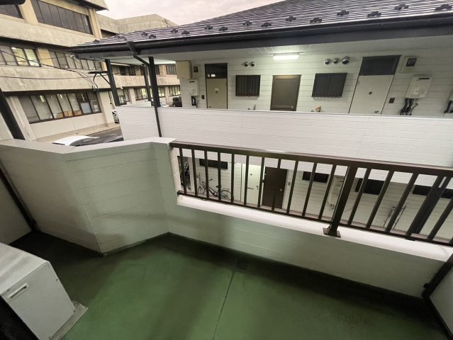 ウスイハイツBのバルコニー