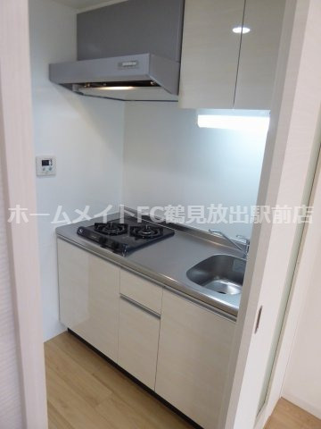 大阪市東成区深江北２丁目の賃貸マンションのキッチン