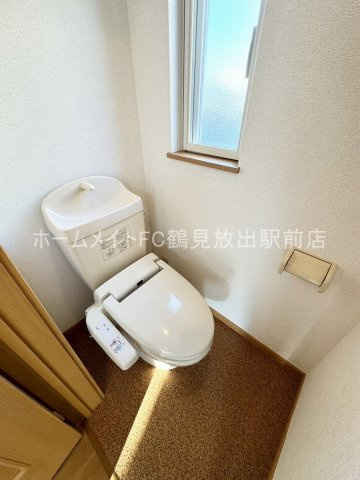 東大阪市七軒家のハイツのトイレ
