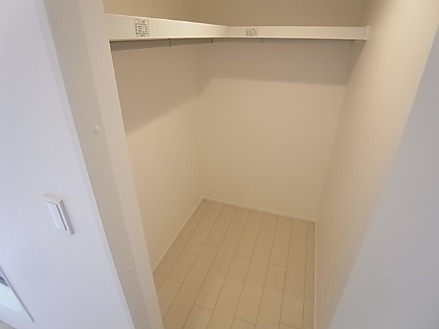 神戸市長田区長田町６丁目のアパートの収納|ウォークインクローゼット