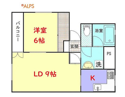 横浜市西区藤棚町１丁目の一棟マンションの間取り